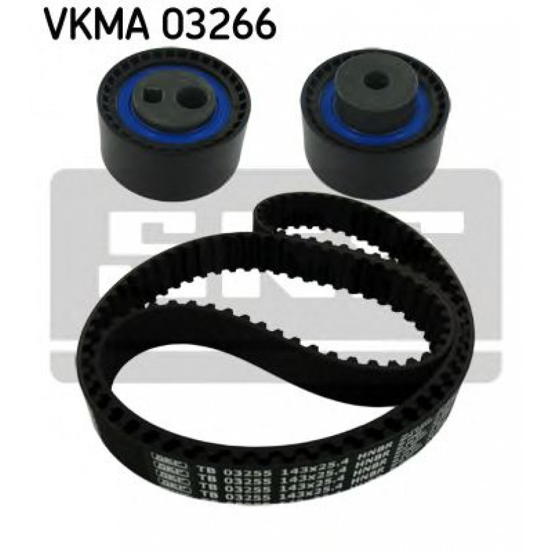 VKMA 03266 SKF Комплект (ремінь+ролики)